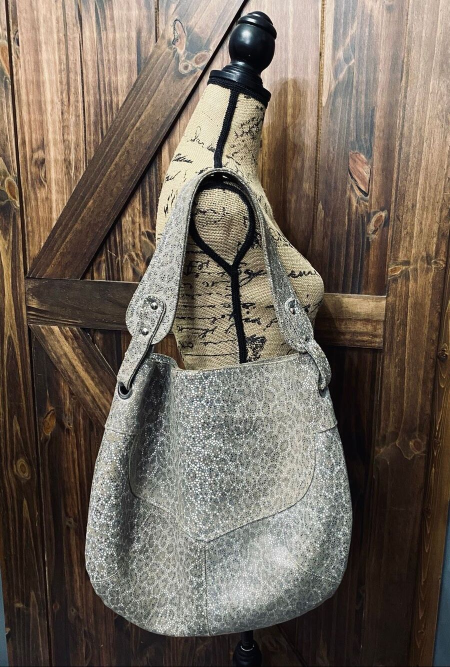 Cofi Boho Hobo Tote Bag Leather Purse